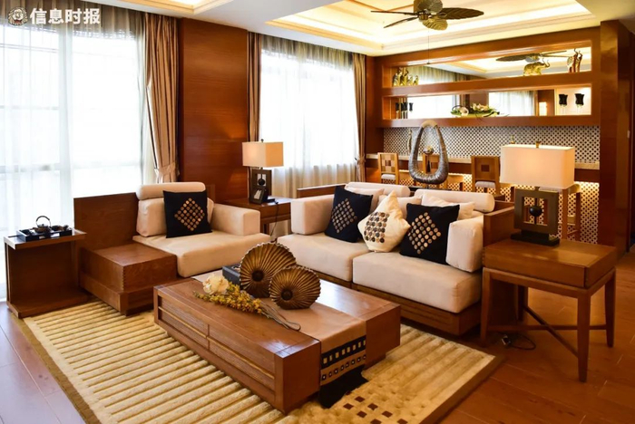 祈福月子中心，500平方的复式月子房。信息时报记者 徐敏 摄