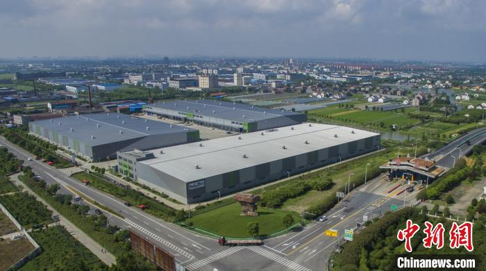 俯瞰姚庄经济开发区 嘉善县宣传部供图