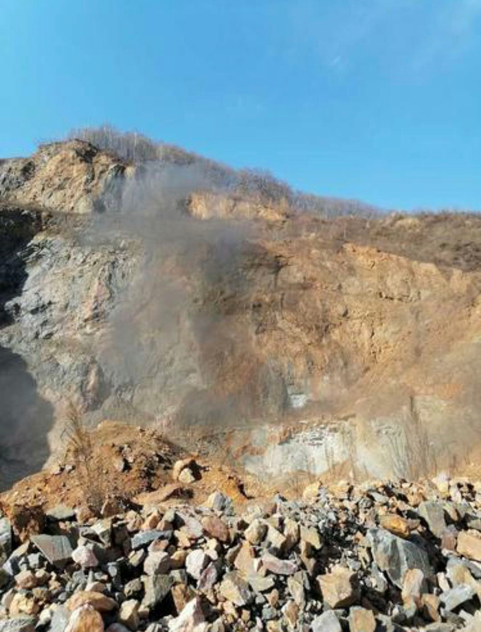 手雷被引爆销毁 警方供图