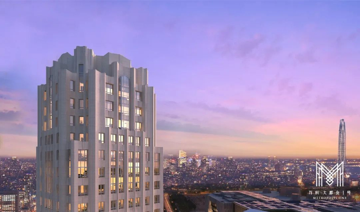 ▲万科大都会1号效果图。