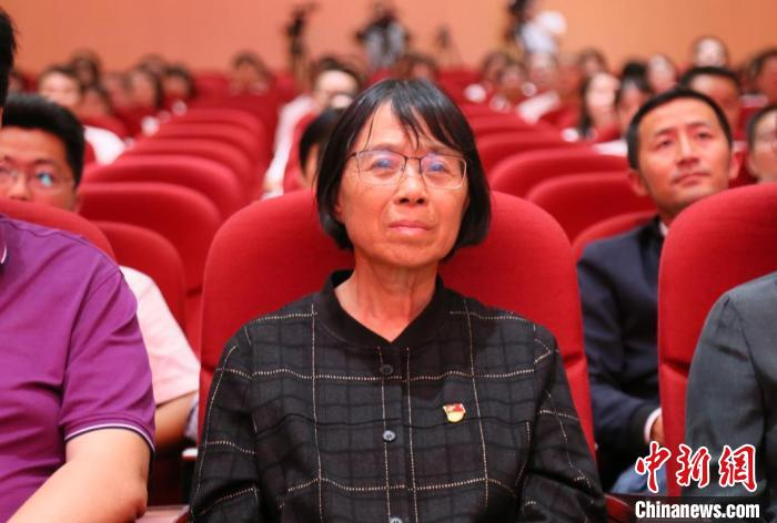 图为张桂梅。　刀志楠 摄