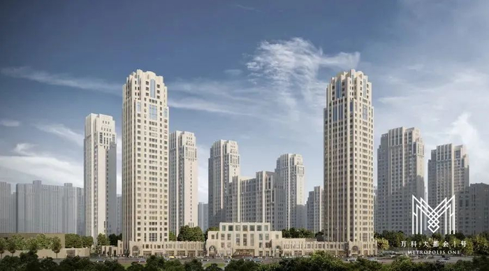 ▲万科大都会1号效果图
