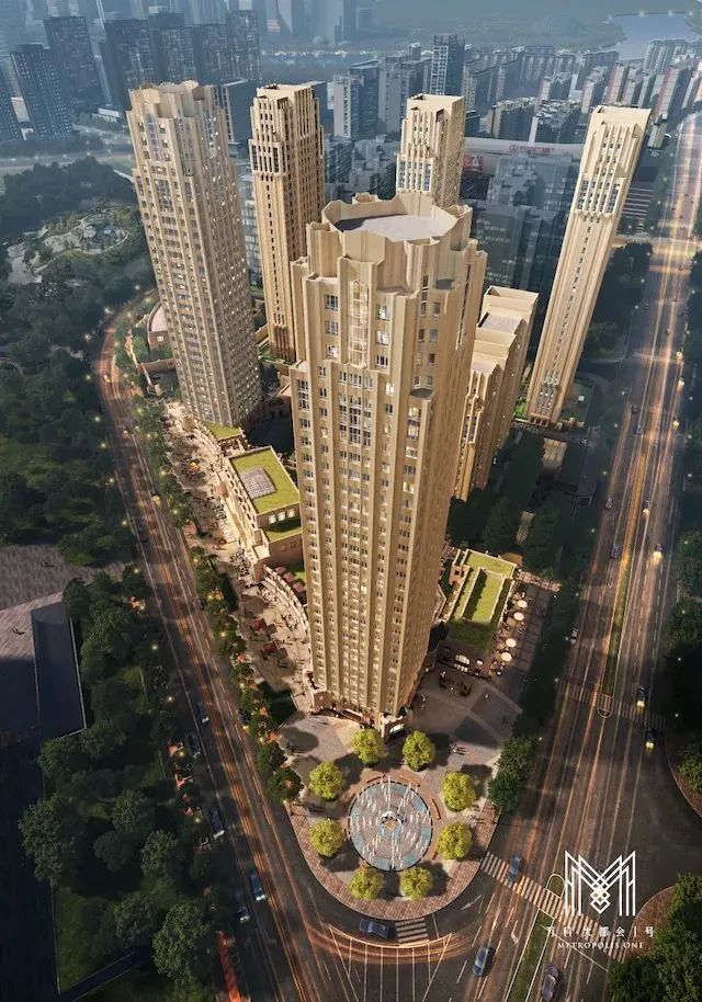 ▲万科大都会1号效果图
