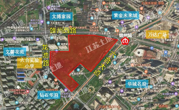 地块四至图