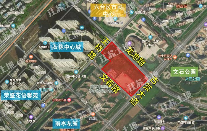 地块四至图