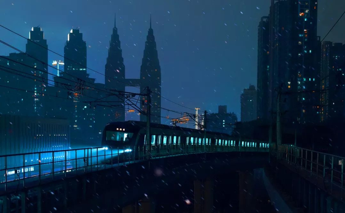 《驶向未来》  张坤琨 摄