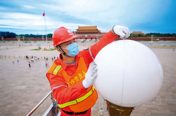▲ 韩国强在清洗华灯