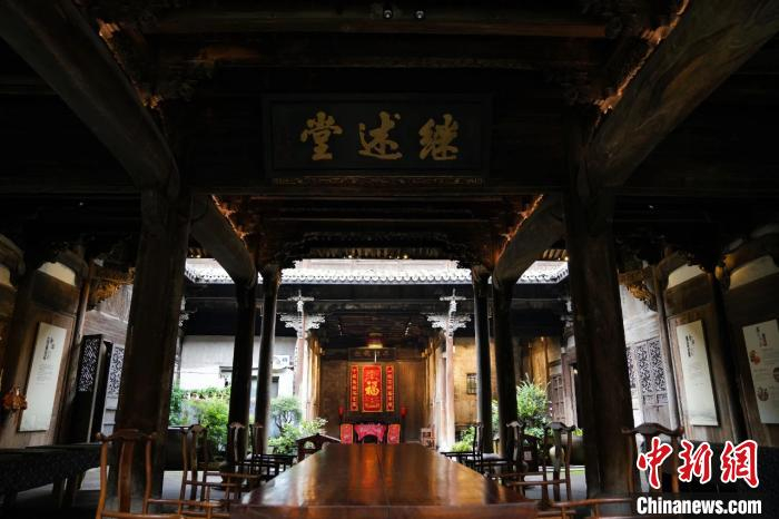 琐园村的古建筑。金东宣传部供图