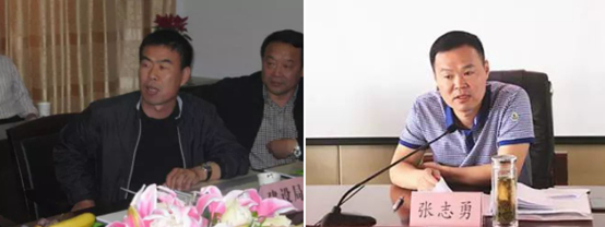  张志刚（左）与张志勇（右）兄弟。