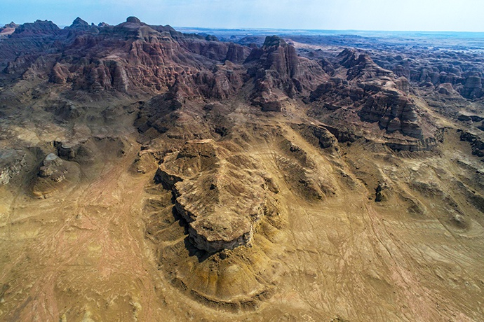  克拉玛依魔鬼城景区。人民视觉 资料图