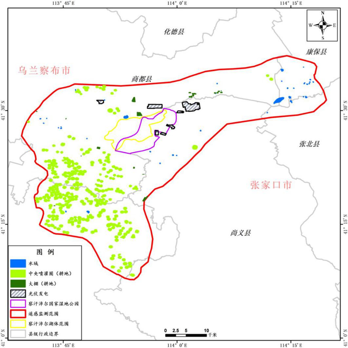  同一湿地在河北和内蒙古两地保护和管理标准不统一。 督察办供图