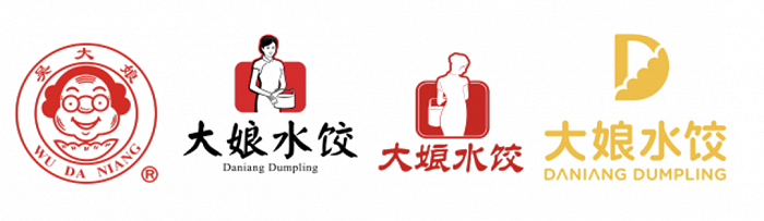 大娘水饺4次换脸过程