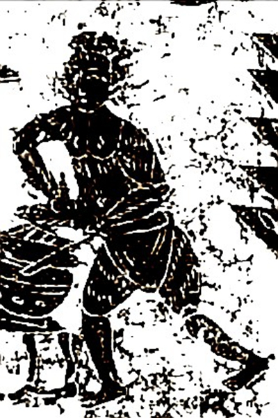     图1：选自山东沂南汉画像石