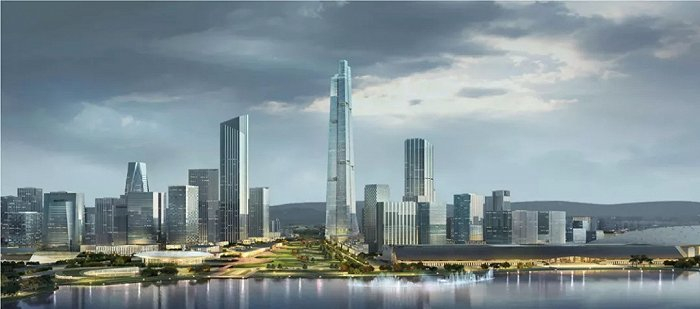 天府中央商务区效果图（图片来源：天府发布）
