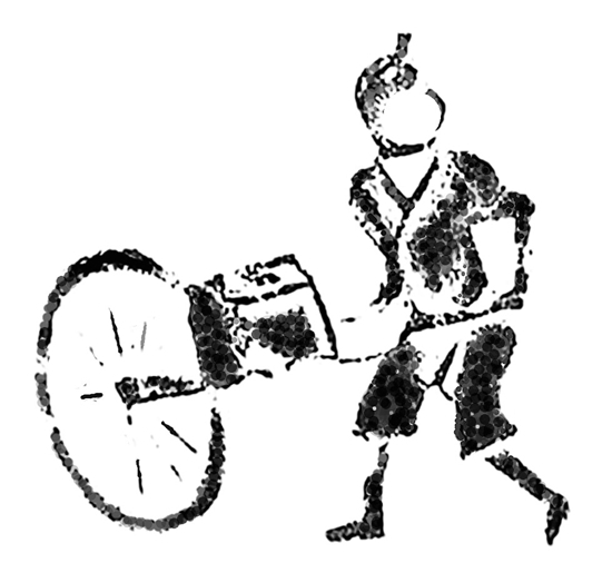     图2：选自四川彭州汉画像砖