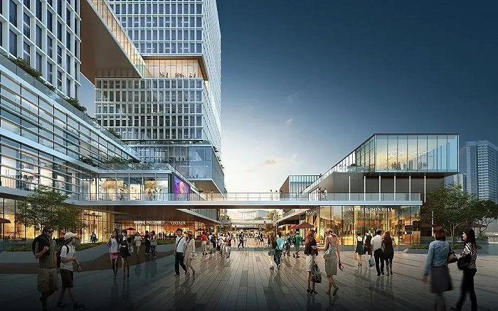 昌公堰TOD效果图（图片来源：成都轨交官网）