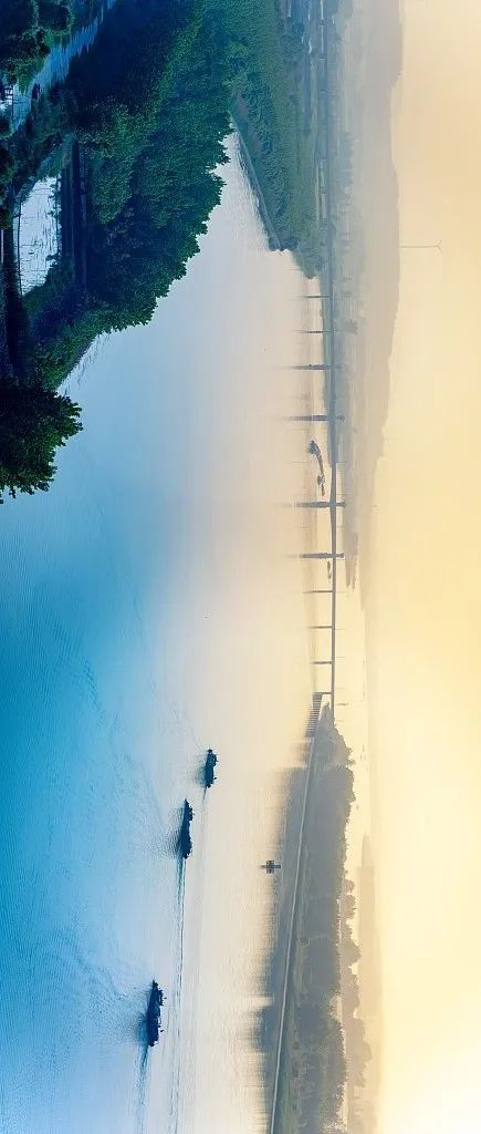 淮河。图片来源：视觉中国