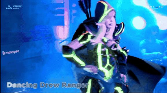 Dota虚拟角色舞蹈