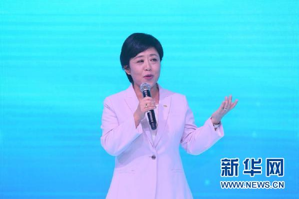 　罗氏制药中国总裁周虹。新华网 发