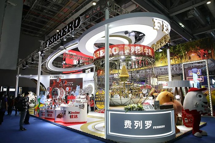 费列罗进博会展位