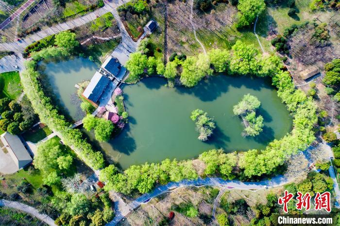 资料图：绿博园。　建邺区供图 摄
