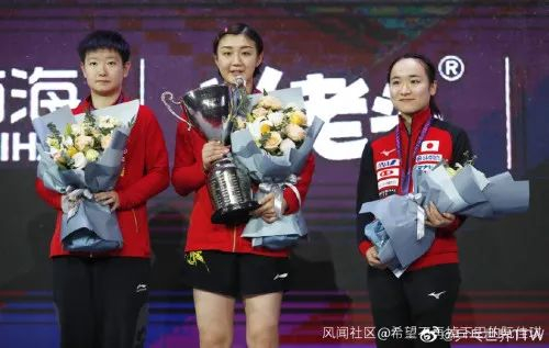 孙颖莎、陈梦、伊藤美诚 图自@《乒乓世界》杂志