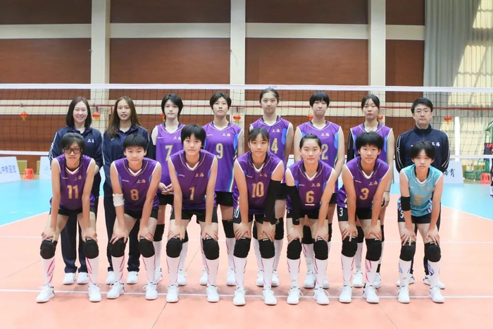 米杨执教的上海女排中学组