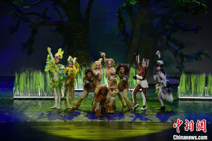 音乐剧《小狮子大明星》剧照 张学军 摄