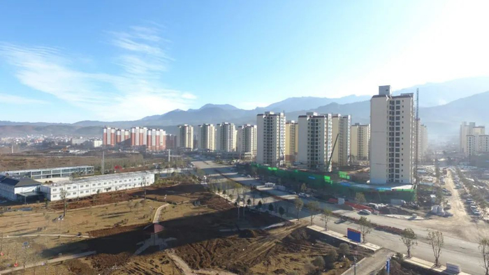 昭通市昭阳区靖安新区航拍 李安林 摄