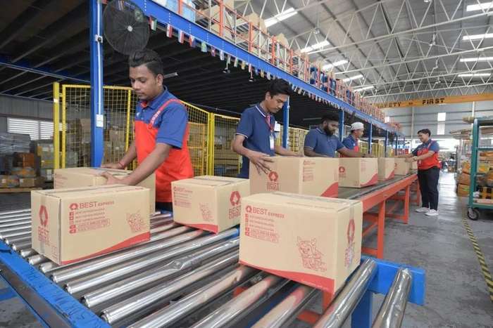 ▲百世马来西亚吉隆坡转运中心