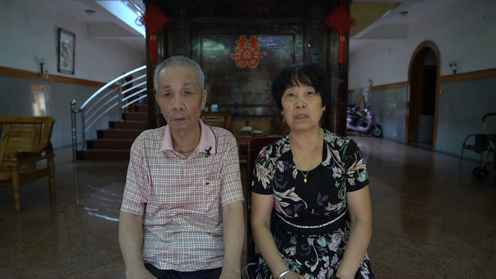 庄志银和刘玉兰 澎湃新闻记者 陈思