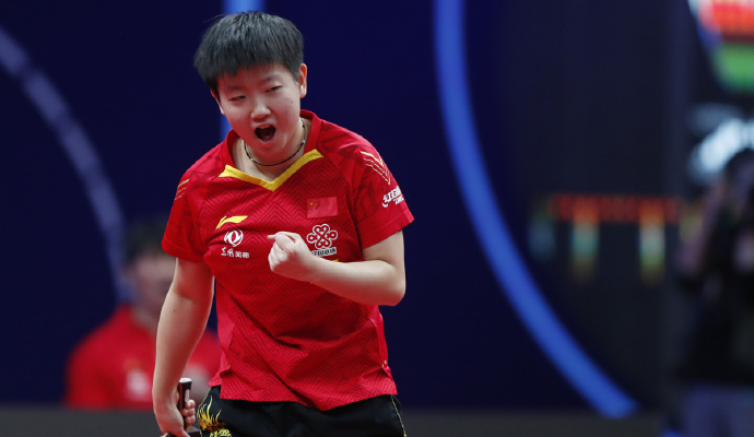 4-0!国乒00后小将战胜韩国一姐 赛后谦虚令人称赞|田志希|孙颖莎|总决赛_新浪体育_新浪新闻