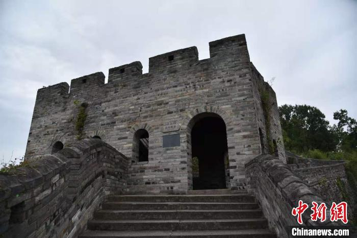 戚继光在临海创造性发明双层空心敌台，后被大规模应用于北方明长城。　范宇斌 摄