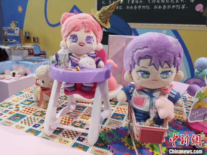 棉花BJD娃娃。　唐小晴 摄