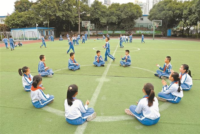 课间10分钟“玩”出智慧 上沙小学推进课间“静文化”成效显著