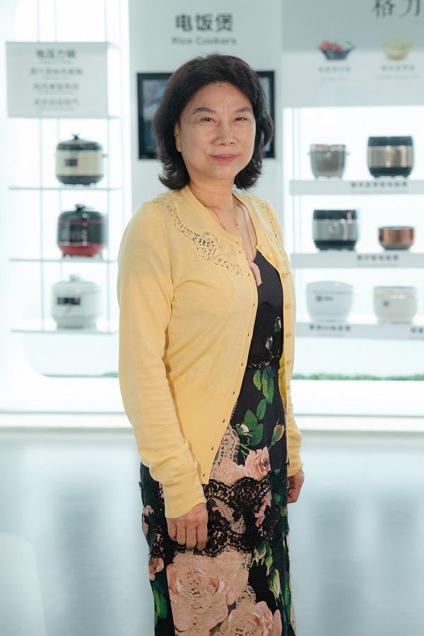 格力电器董事长董明珠。新华网 李相博 摄