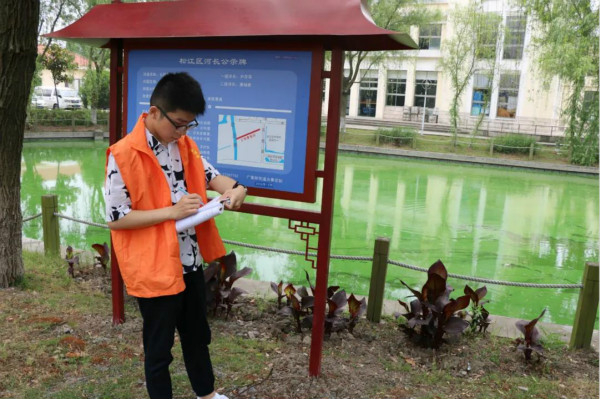 图说：“河道天使”。受访者供图（下同）