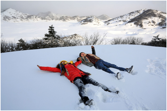 巫溪红池坝雪景，拍摄于2016年1月。罗大万 摄