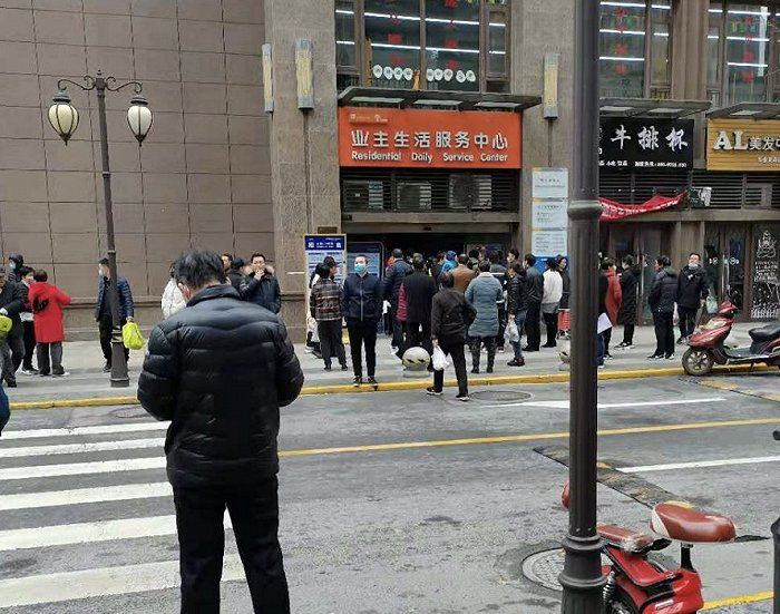 华润二十四业主维权图 图片来源：冯女士提供 