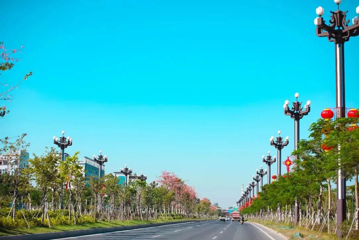 ▲中堂迎宾大道