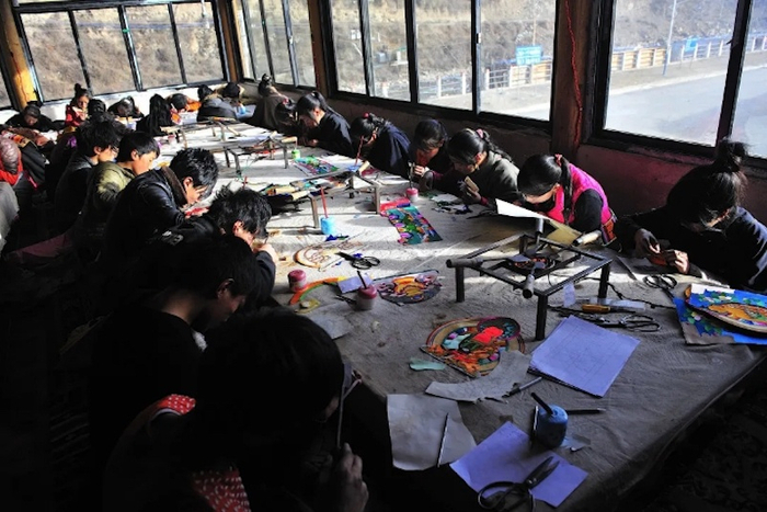 壤巴拉觉囊非遗传习所