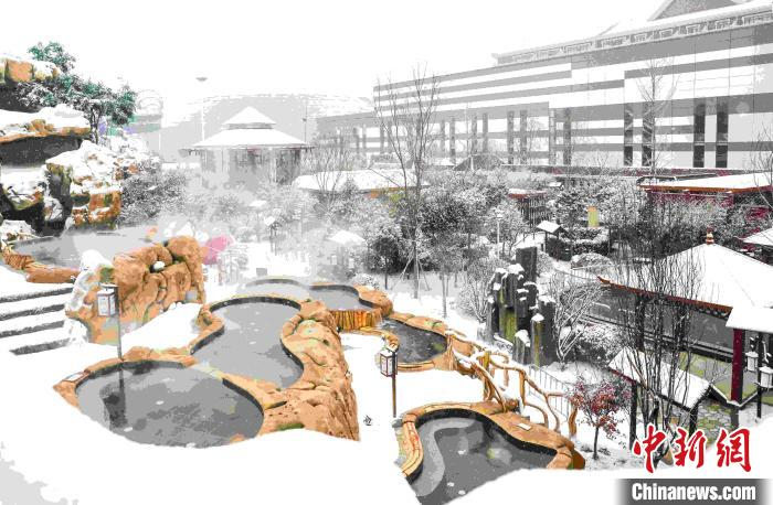 资料图：图为潍坊弘润温泉小镇。　受访单位供图