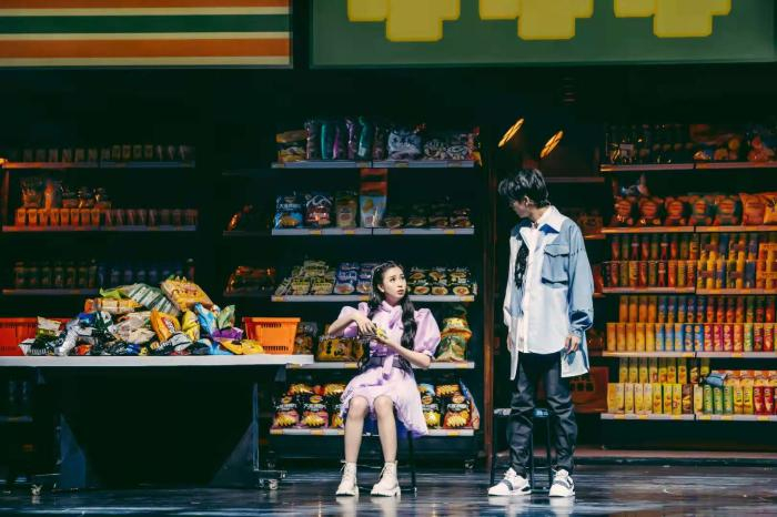  中文原创音乐剧《灵魂摆渡之永生》剧照。主办方供图