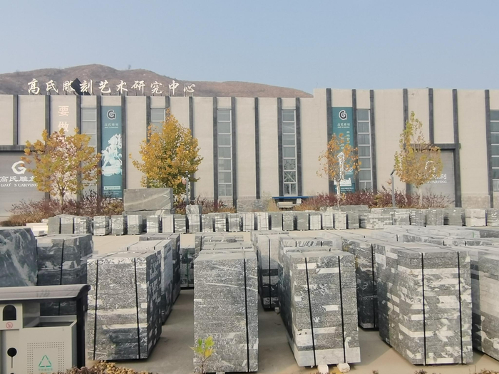 高敬池的高氏雕刻艺术研究中心。新京报记者 李英强 摄