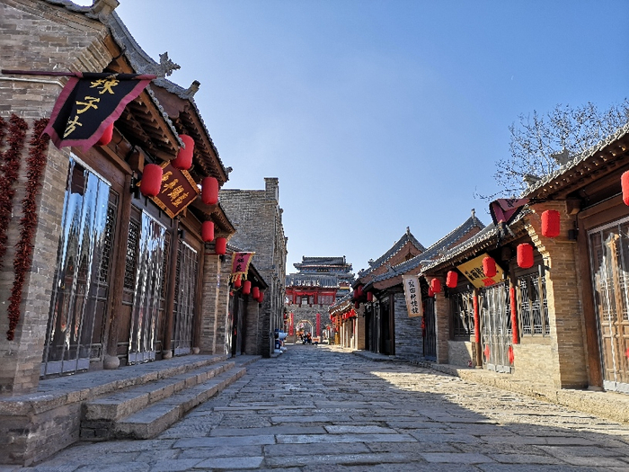 忻州古城一隅。新华社记者 孙亮全 摄