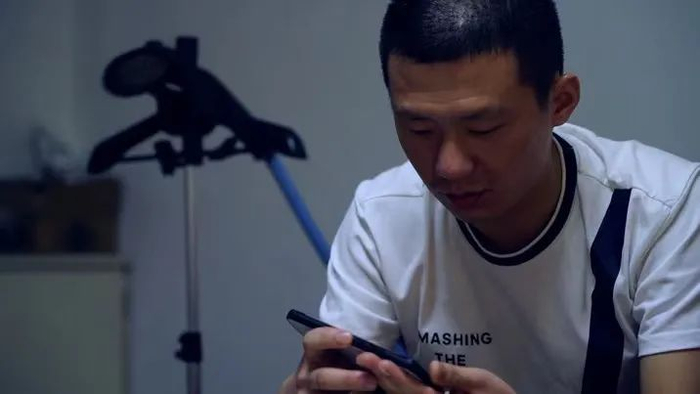 ▲于欢。新京报记者 戚厚磊 摄
