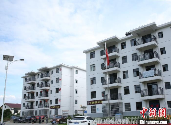 宜居宜业的杨溪桥镇昌和新村。桃源县委宣传部供图