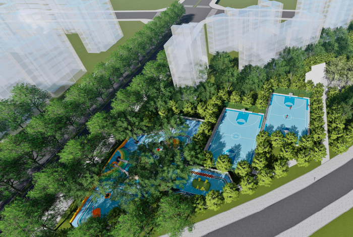 新田湾体育文化公园效果图