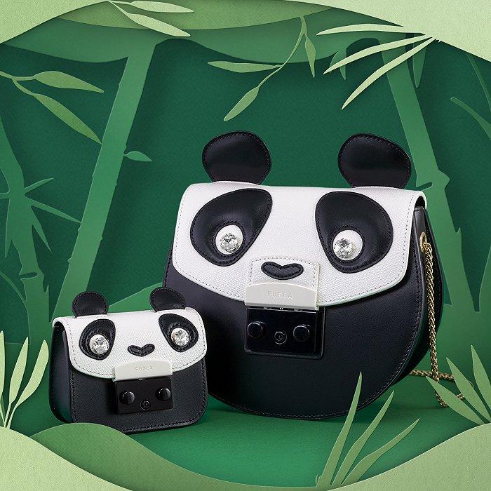 Furla discount panda bag