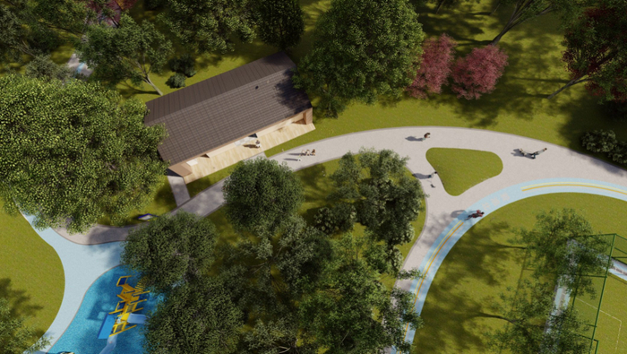 庙望体育文化公园效果图